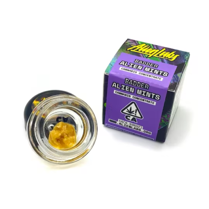 Alien Mints – Live Resin Badder – 1 Gram – Alien Labs Carts