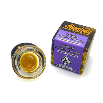 Lemonatti x Moonbow – Live Resin Badder – 1 Gram – Alien Labs Carts